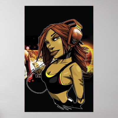 electric groove poster by styleuniversal