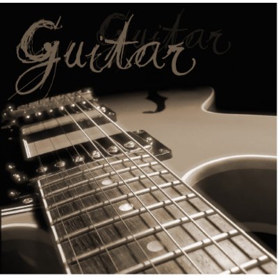 Electric Guitar 2 - Brown by VoxPhotography