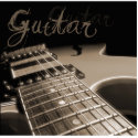 Electric Guitar 2 - Brown photo sculptures