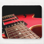 Electric Guitar Close Up - Original Red Mouse Pads