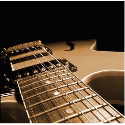 Electric Guitar Close Up - Spicy Orange by VoxPhotography