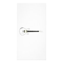 Electric Guitar Custom Photo Card