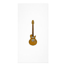Electric Guitar Custom Photo Card