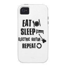 Electric Guitar designs iPhone 4 Case