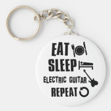 Electric Guitar designs Key Chain