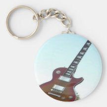 Electric Guitar Key Chain
