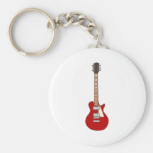 Electric Guitar Keychains