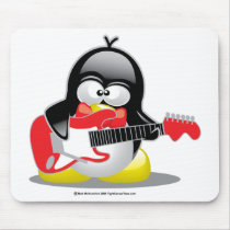 Electric Guitar Penguin