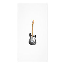Electric Guitar Personalized Photo Card