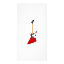 Electric Guitar Photo Card