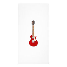 Electric Guitar Picture Card