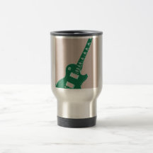 Electric Guitar Pop Art Coffee Mugs