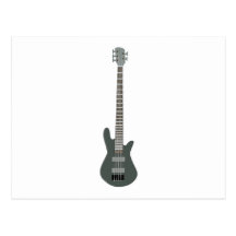 Electric Guitar Post Card