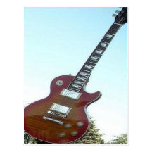 Electric Guitar Post Card