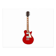 Electric Guitar Post Card