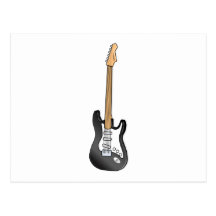 Electric Guitar Postcard