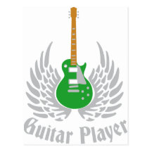 Electric guitar postkarten