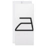 electric iron icon rack card template