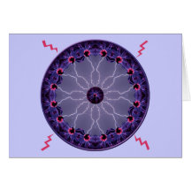 Electric Kaleidoscope Cards