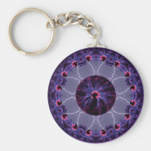 Electric Kaleidoscope Key Chain