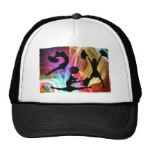 Electric Laser Show Cheerleaders Trucker Hat