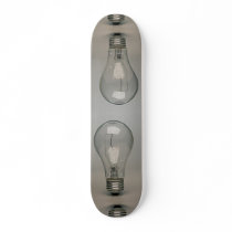 Electric Light bulb Custom Skate Board