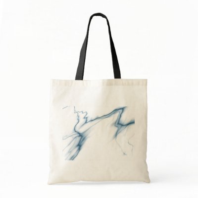 Electric Lightning Blue Canvas Bags by VoXeeD