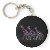 Electric Neon Giraffes