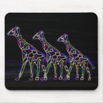 Electric Neon Giraffes