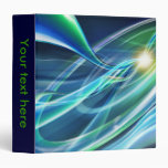 Electric Neon Lights Notebook Binder