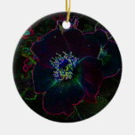 Electric Rose Christmas Ornaments