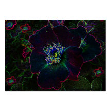 Electric Roses ATC Business Cards