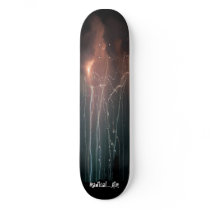 Electric Sky Skateboard Deck