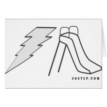 Electric Slide Greeting Card