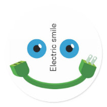 Electric smile adhésif