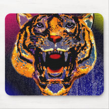 Electric Tiger Mousepad