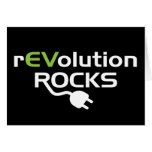 Electric Vehicles Rocks Card