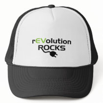Electric Vehicles Rocks Mesh Hat