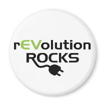 Electric Vehicles Rocks Refrigerator Magnet