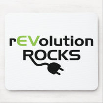 Electric Vehicles Rocks Mouse Pads