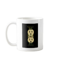 Electrical contractor outlet electricians business mug