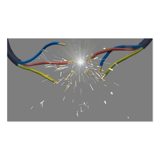 electrical spark business card