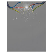 electrical spark full color flyer