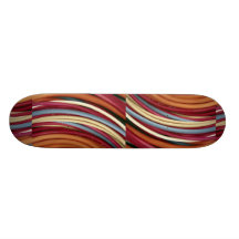 Electrical wire custom skate board