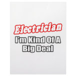 Electrician...Big Deal letterhead