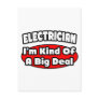 Electrician...Big Deal Post Card