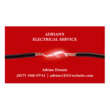 Electrician Business Card