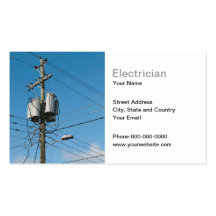 Electrician Business Card