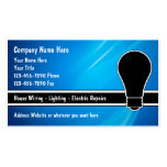 Electrician Business Cards