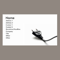 Electrician Card business cards